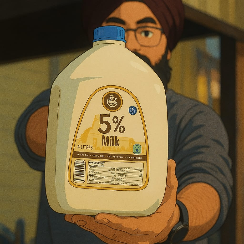 4L 5% Milk